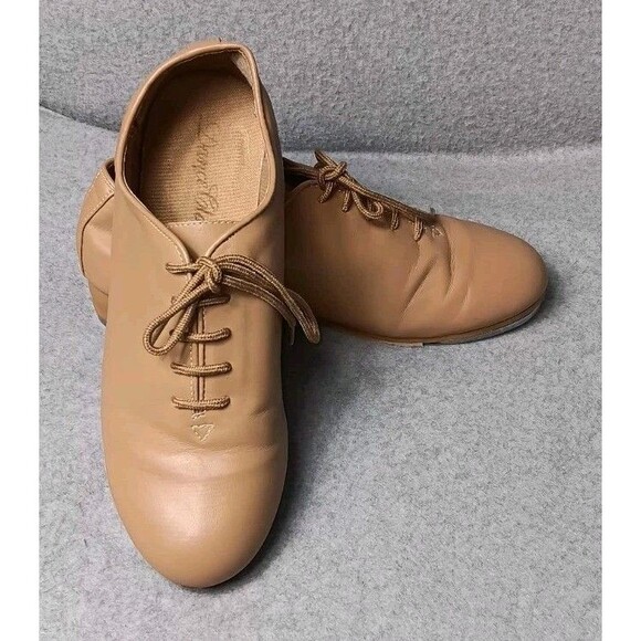 Dance Class Shoes - Dance Class Rhythm Tones Tap Dance Shoes Womens Size 9.5 Khaki Musical Footwear